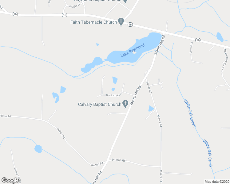 map of restaurants, bars, coffee shops, grocery stores, and more near 2790 Martin Mill Road in Newnan