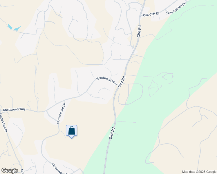 map of restaurants, bars, coffee shops, grocery stores, and more near 3170 Larkwood Court in Fallbrook