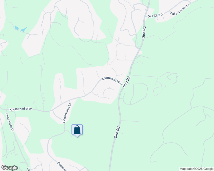 map of restaurants, bars, coffee shops, grocery stores, and more near 3146 Larkwood Court in Fallbrook