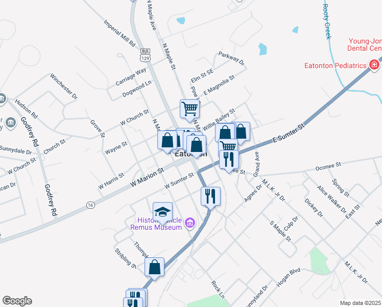 Eatonton GA Walk Score