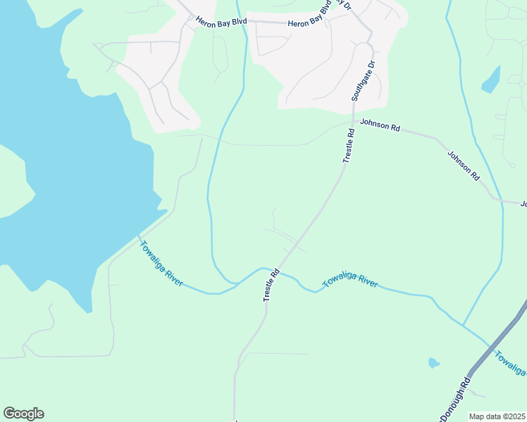 map of restaurants, bars, coffee shops, grocery stores, and more near 1363 Trestle Road in Locust Grove