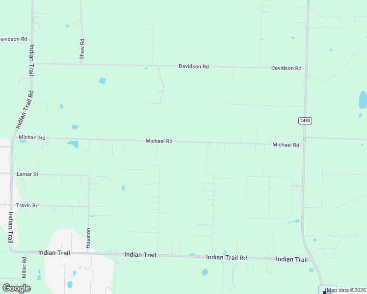 map of restaurants, bars, coffee shops, grocery stores, and more near 6958 Michael Road in Sanger