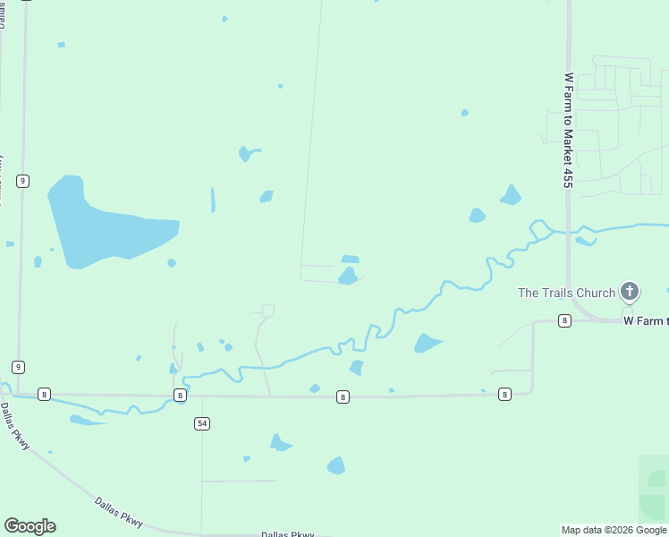 map of restaurants, bars, coffee shops, grocery stores, and more near 7430 Rawhide Road in Celina