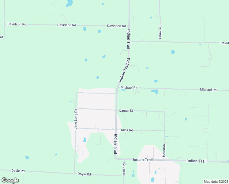 map of restaurants, bars, coffee shops, grocery stores, and more near 112 Jane Long Street in Sanger