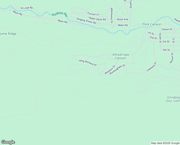 map of restaurants, bars, coffee shops, grocery stores, and more near 103 Abbey Place in Ruidoso