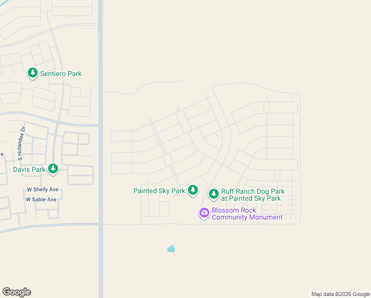 map of restaurants, bars, coffee shops, grocery stores, and more near 973 Treasure Trail in Apache Junction