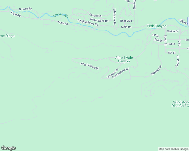 map of restaurants, bars, coffee shops, grocery stores, and more near Ivanhoe Road in Ruidoso