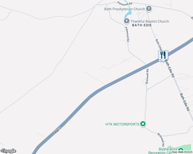 map of restaurants, bars, coffee shops, grocery stores, and more near 478 State Route 946 in Blythe