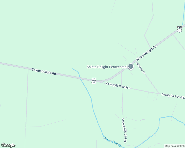 map of restaurants, bars, coffee shops, grocery stores, and more near 8726 Saints Delight Road in Andrews