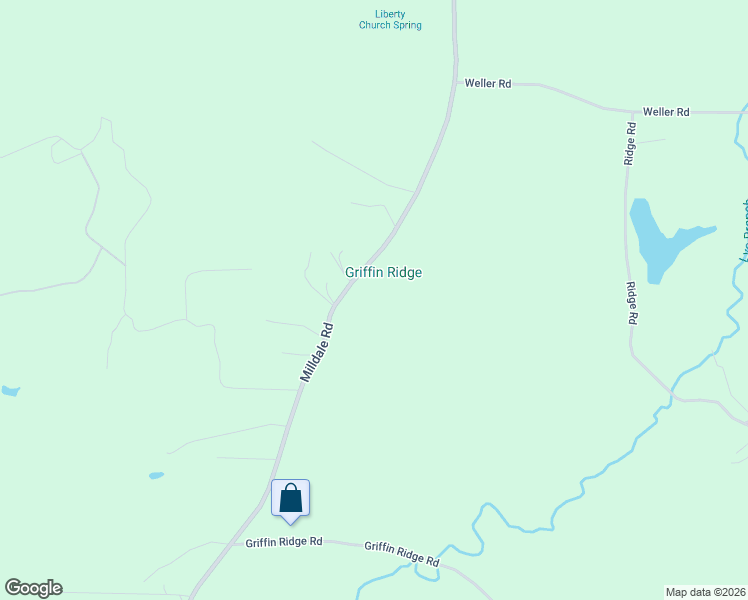 map of restaurants, bars, coffee shops, grocery stores, and more near 14743 Milldale Road in Brookwood