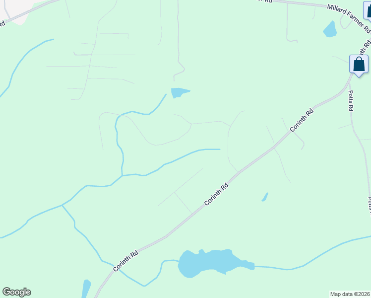 map of restaurants, bars, coffee shops, grocery stores, and more near 34 Brandish Drive in Newnan