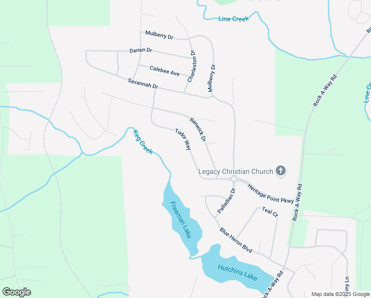 map of restaurants, bars, coffee shops, grocery stores, and more near 170 Tudor Way in Senoia