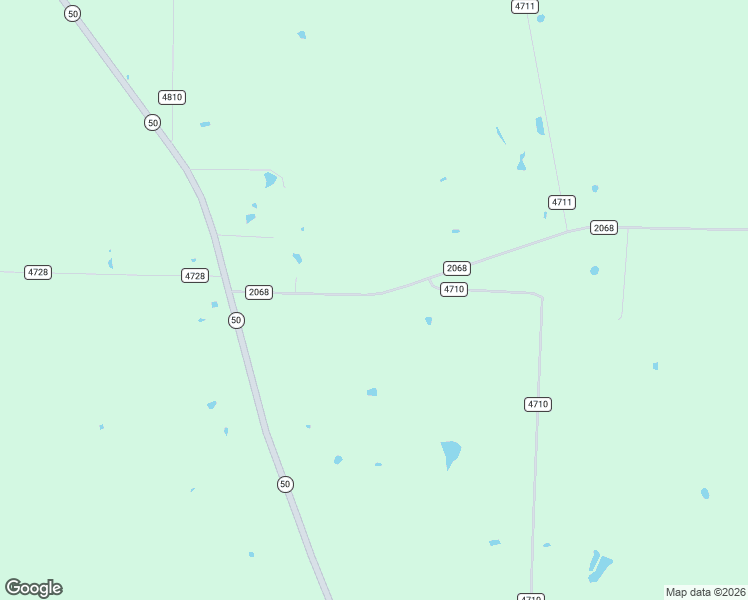 map of restaurants, bars, coffee shops, grocery stores, and more near Farm to Market 2068 in Commerce