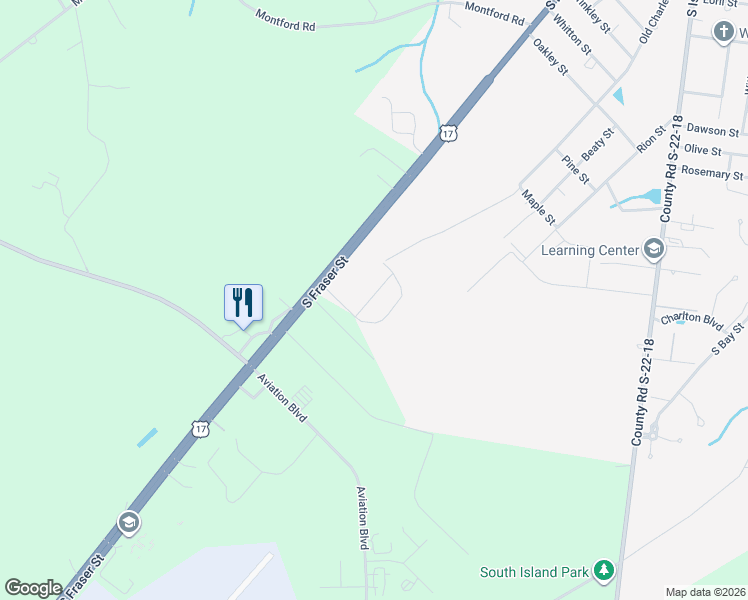 map of restaurants, bars, coffee shops, grocery stores, and more near 186 Industrial Drive in Georgetown