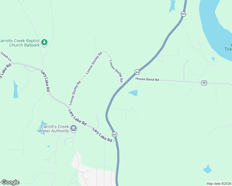 map of restaurants, bars, coffee shops, grocery stores, and more near 14441 Alabama 69 in Northport