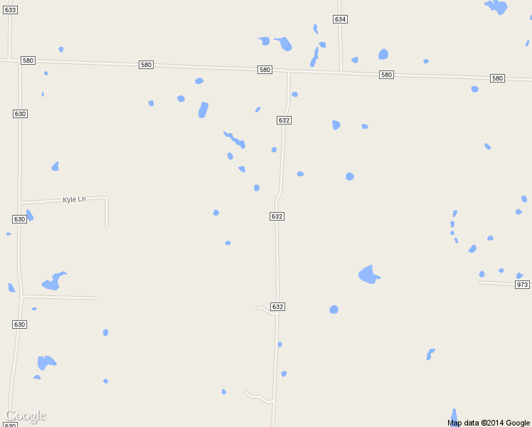 map of restaurants, bars, coffee shops, grocery stores, and more near 11851 County Road 632 in Blue Ridge