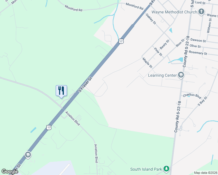 map of restaurants, bars, coffee shops, grocery stores, and more near in Georgetown