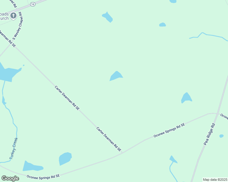 map of restaurants, bars, coffee shops, grocery stores, and more near 233 Carter Dearman Road Southeast in Eatonton