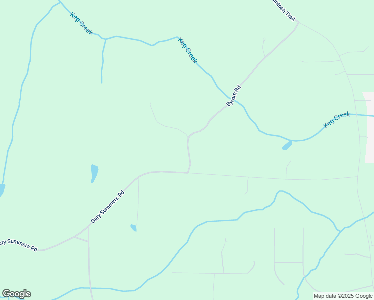 map of restaurants, bars, coffee shops, grocery stores, and more near 65 Byrom Road in Senoia