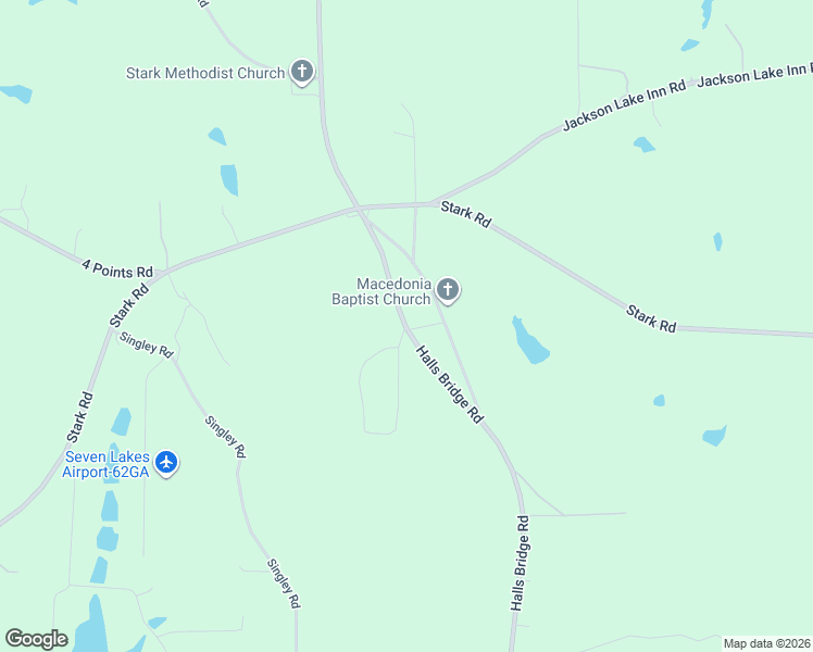 map of restaurants, bars, coffee shops, grocery stores, and more near in Butts County