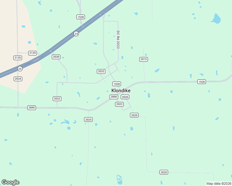 map of restaurants, bars, coffee shops, grocery stores, and more near in Klondike
