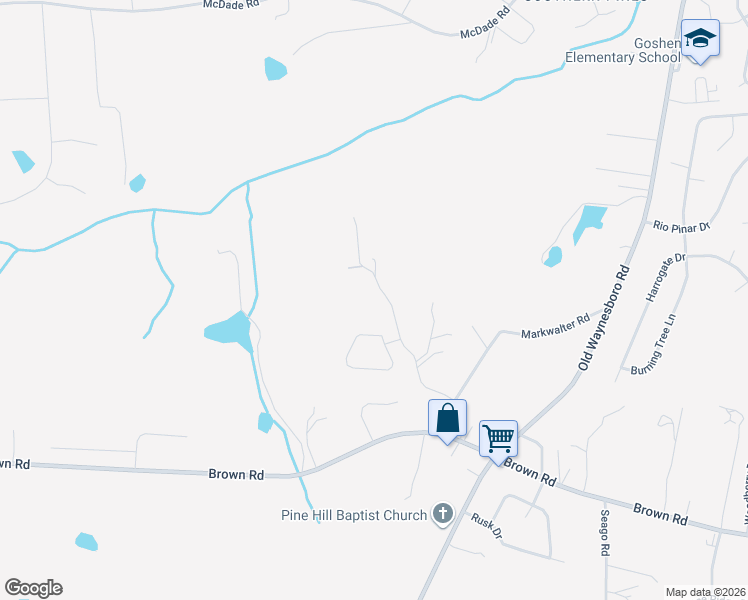 map of restaurants, bars, coffee shops, grocery stores, and more near 1740 Lawerence Road in Hephzibah