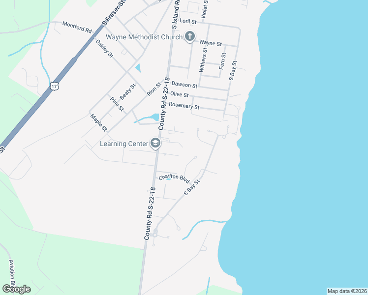 map of restaurants, bars, coffee shops, grocery stores, and more near 607 William Street in Georgetown