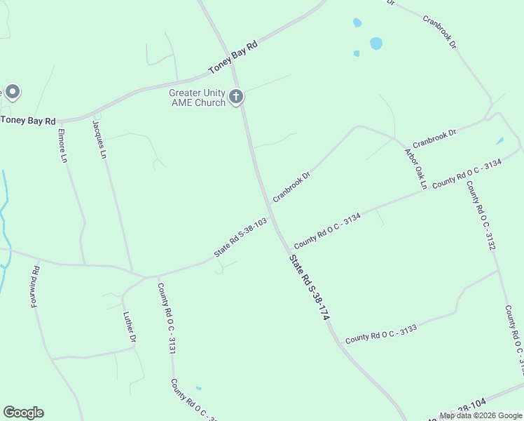 map of restaurants, bars, coffee shops, grocery stores, and more near 2399 State Road S-38-103 in Holly Hill