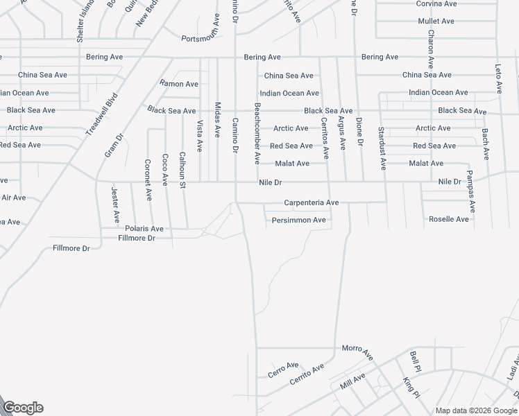 map of restaurants, bars, coffee shops, grocery stores, and more near 1379 Carpenteria Avenue in Thermal