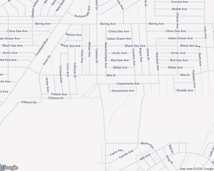 map of restaurants, bars, coffee shops, grocery stores, and more near 1379 Carpenteria Avenue in Thermal