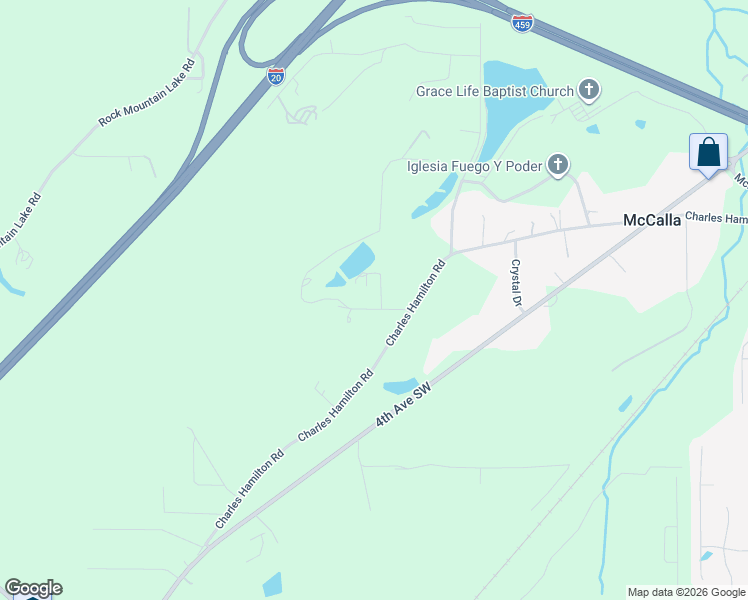 map of restaurants, bars, coffee shops, grocery stores, and more near 5637 Hidden Valley Road in McCalla