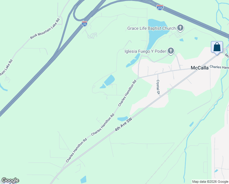 map of restaurants, bars, coffee shops, grocery stores, and more near 5637 Hidden Valley Road in McCalla