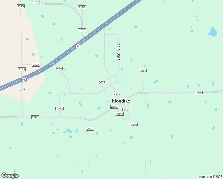 map of restaurants, bars, coffee shops, grocery stores, and more near 5607 Farm to Market Road 1528 in Klondike