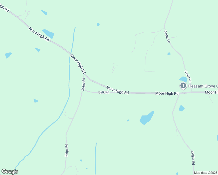 map of restaurants, bars, coffee shops, grocery stores, and more near 1827 Moor High Road in Crawford