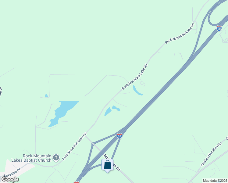 map of restaurants, bars, coffee shops, grocery stores, and more near 6149 Rock Mountain Lake Rd in Jefferson
