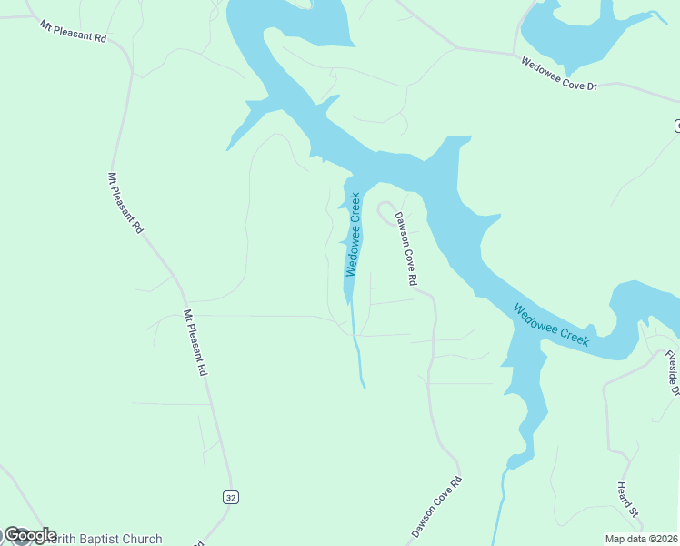 map of restaurants, bars, coffee shops, grocery stores, and more near 259 Wadeeta Drive in Wedowee