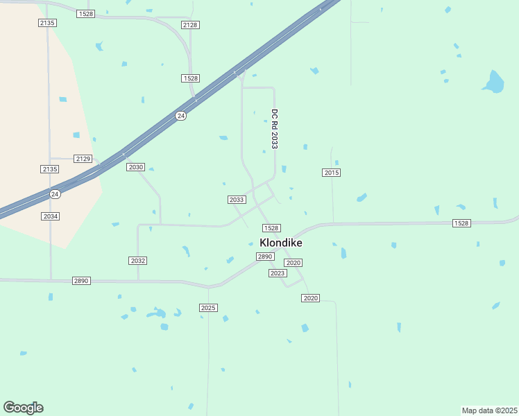 map of restaurants, bars, coffee shops, grocery stores, and more near 5607 Farm to Market Road 1528 in Klondike