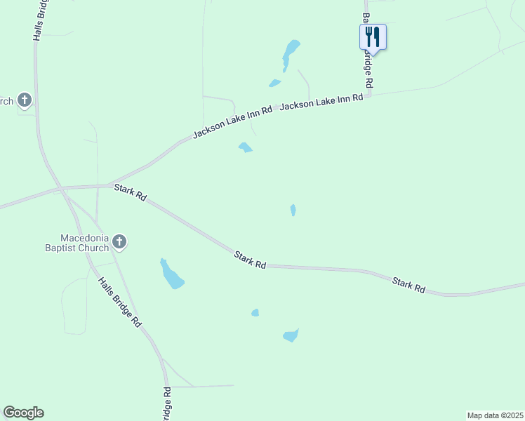 map of restaurants, bars, coffee shops, grocery stores, and more near 1023 Stark Road in Jackson