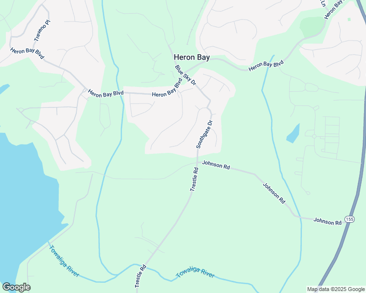 map of restaurants, bars, coffee shops, grocery stores, and more near 363 Southgate Drive in Griffin