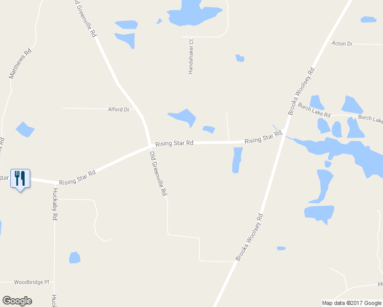 map of restaurants, bars, coffee shops, grocery stores, and more near 204 Rising Star Road in Fayetteville