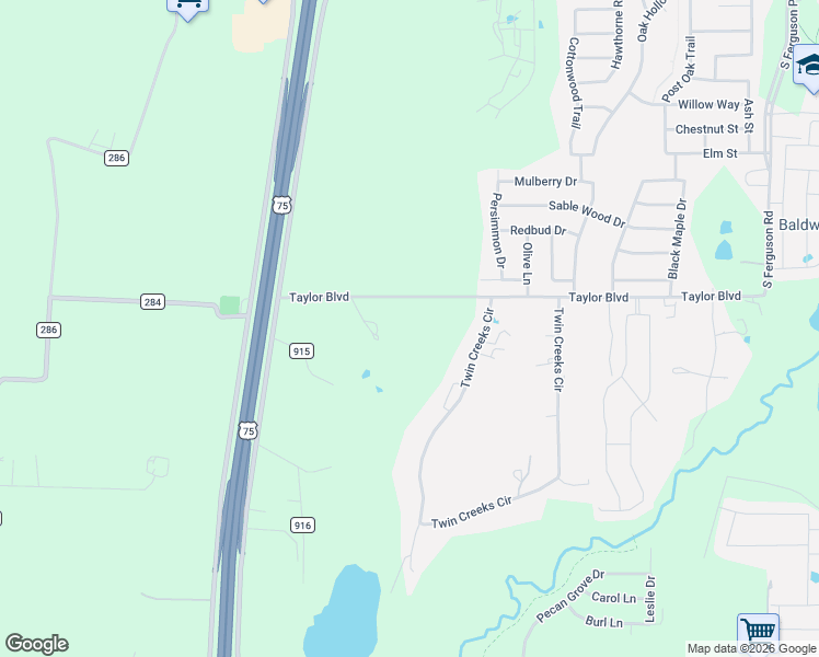 map of restaurants, bars, coffee shops, grocery stores, and more near 9082 Conway Rd in Anna