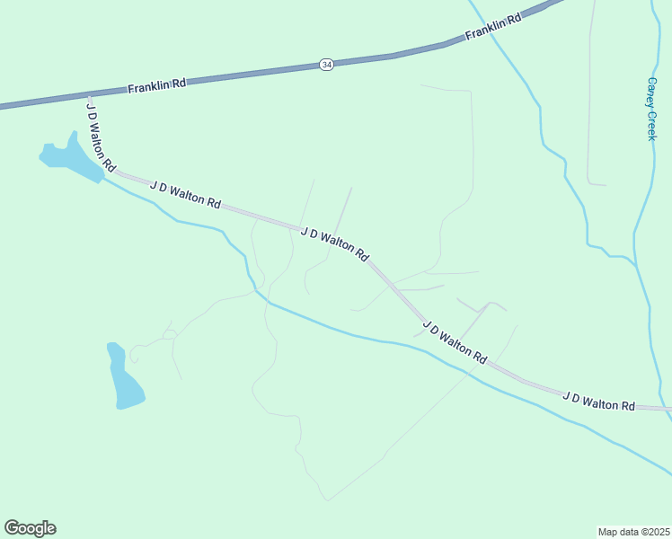 map of restaurants, bars, coffee shops, grocery stores, and more near 28 Walton Woods Drive in Newnan