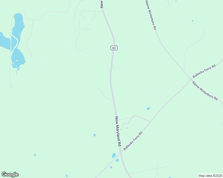 map of restaurants, bars, coffee shops, grocery stores, and more near New Maryland Road in Alpine