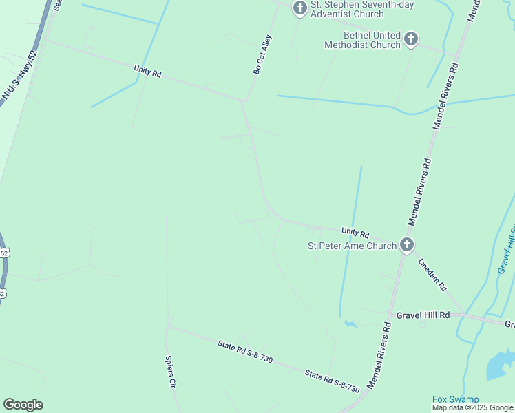 map of restaurants, bars, coffee shops, grocery stores, and more near 203 Grass Road in Saint Stephen