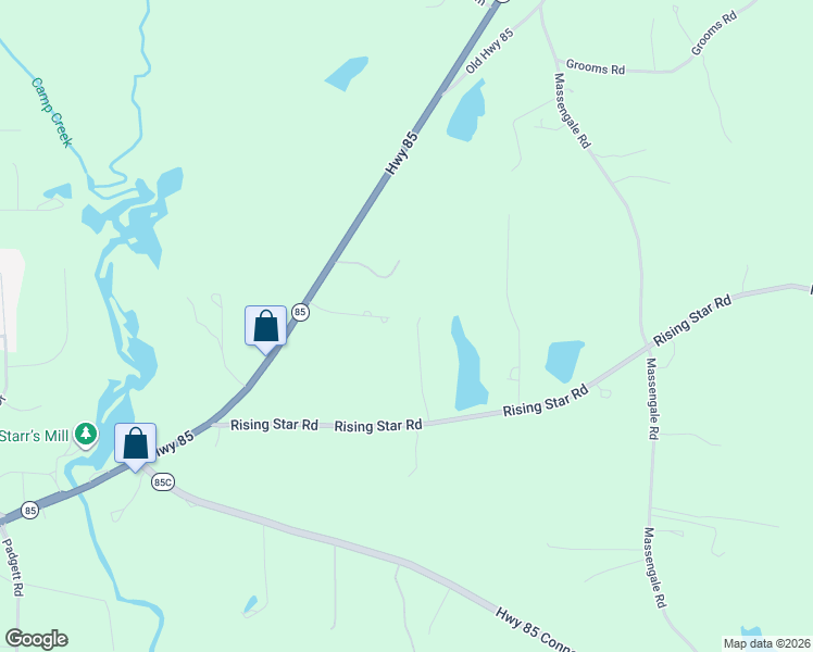 map of restaurants, bars, coffee shops, grocery stores, and more near 195 Burkwood Court in Fayetteville