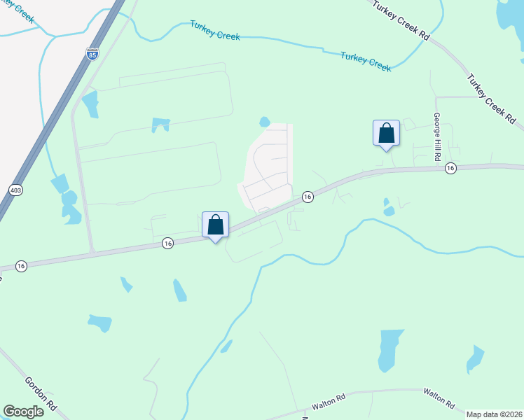 map of restaurants, bars, coffee shops, grocery stores, and more near 870 Georgia 16 in Newnan