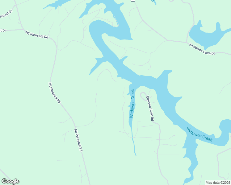 map of restaurants, bars, coffee shops, grocery stores, and more near 376 Wadeeta Drive in Wedowee