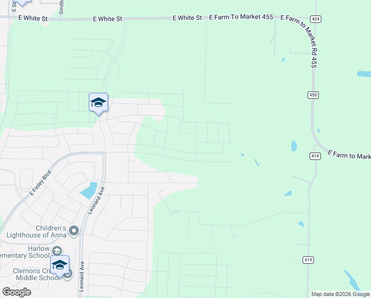 map of restaurants, bars, coffee shops, grocery stores, and more near in Anna
