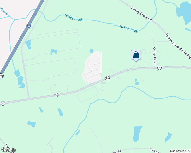 map of restaurants, bars, coffee shops, grocery stores, and more near 870 Georgia 16 in Newnan