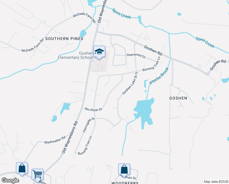 map of restaurants, bars, coffee shops, grocery stores, and more near 4024 Rio Pinar Drive in Augusta